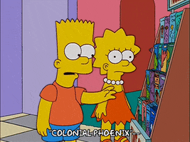 confused bart simpson GIF