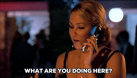 What Are You Doing Here Lauren Gif By The Hills Find Share On Giphy