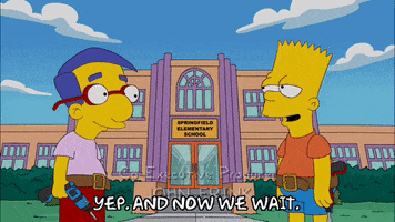 Episode 17 Wait GIF by The Simpsons