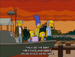 Lisa Simpson Sunset GIF by The Simpsons