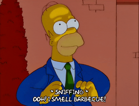 Homer Simpson Bbq GIF - Find & Share on GIPHY