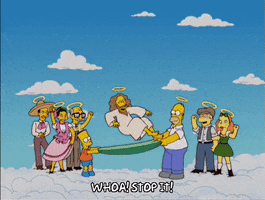 Slacking Season 16 GIF by The Simpsons