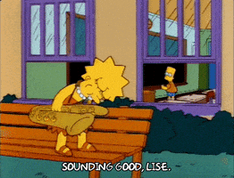 Playing Season 3 GIF by The Simpsons