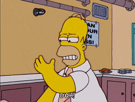 Homer Simpson Eating Gif