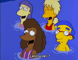 season 6 laughing GIF