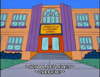 School Bell Ringing Gif