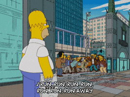 homer simpson concert GIF