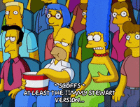 Homer Simpson Talking In A Movie Gif Find Share On Giphy
