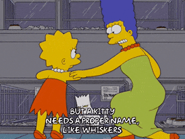marge simpson cat GIF