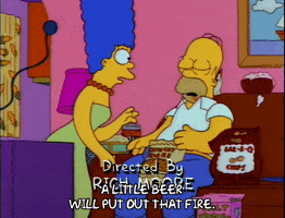Quench Season 3 GIF by The Simpsons