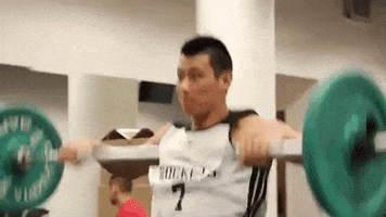 jeremy lin barbell GIF