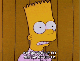 Confused Season 3 GIF by The Simpsons