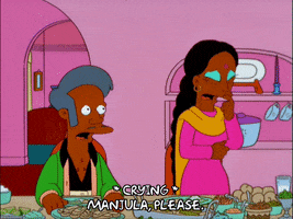 Manjula GIFs - Find & Share on GIPHY Simpsons Apu Wedding