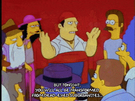 Showing Season 4 GIF by The Simpsons