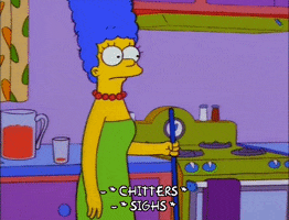 groaning marge simpson GIF