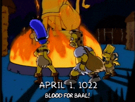 Celebrate Season 4 GIF by The Simpsons