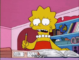 Lisa Simpson Gasp GIF by The Simpsons