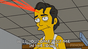 Episode 4 Laser GIF by The Simpsons