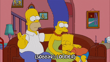 Episode 17 Crying GIF by The Simpsons
