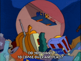 Season 3 Trash GIF by The Simpsons