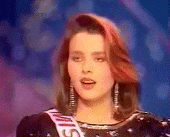 Miss France 1989 Fainting GIF
