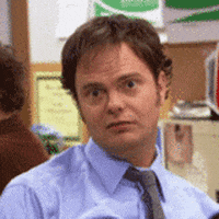 sarcastic the office GIF