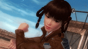 koeitecmoeurope attack on titan doa5lr ktfamily GIF