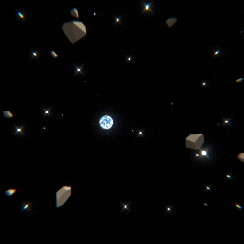 Space Travel GIF by Moby Motion