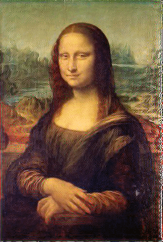 Mona Lisa Wow GIF by Pikazo