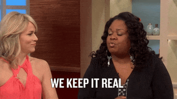 keep it real in your face GIF by The Meredith Vieira Show