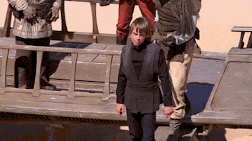 Luke Skywalker Salute GIF by Star Wars