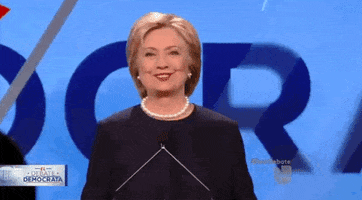 Hillary Clinton Hello GIF by Univision Noticias
