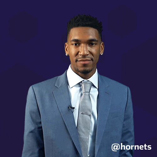 malik monk yes GIF by Charlotte Hornets