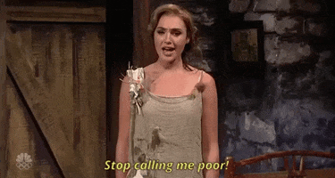 Stop Calling Me Poor Gal Gadot GIF by Saturday Night Live