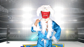 wave kiss GIF by Wrestling Pro Wrestling