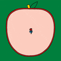 the big apple animation GIF by Igor Bastidas