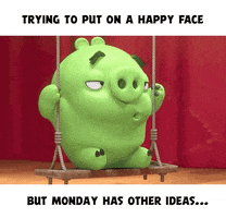 Monday Piggy GIF by Angry Birds