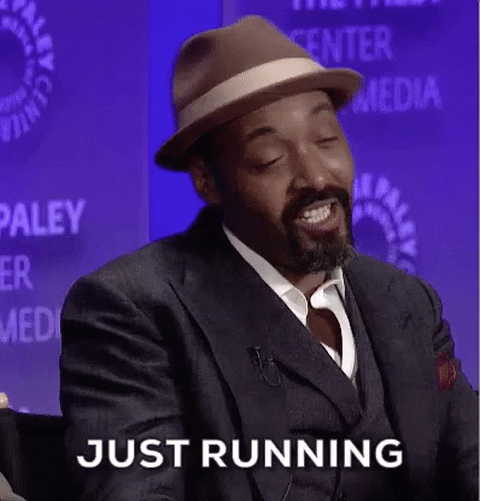 the flash running GIF by The Paley Center for Media