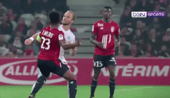 valere germain kick to face GIF by beIN SPORTS