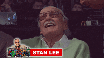 Stan Lee Artist GIF by NBA