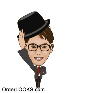 OrderlooksBOOK  Sticker