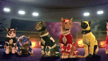 happy red ranger GIF by Power Rangers