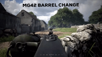 Spono ww2 kickstarter hell let loose mg42 GIF