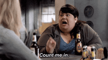 Count Me In Kaitlin Olson GIF by The Mick