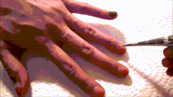 rebeccachou nails henna fingernails mehandi GIF
