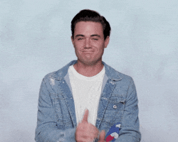 Well Done Thumbs Up GIF by Luke Cosgrove