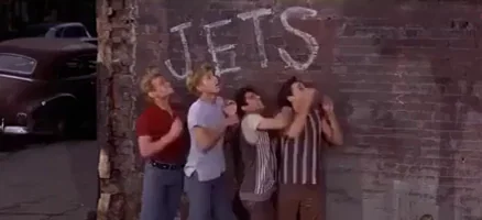 west side story paint GIF