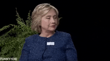 hillary clinton judging you GIF by Election 2016