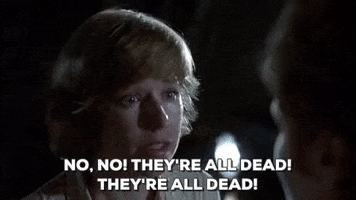 they're all dead friday the 13th GIF