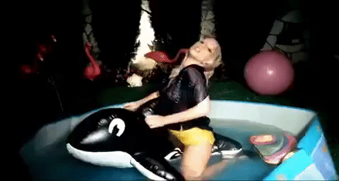 Music Video Floatie GIF by Lady Gaga - Find & Share on GIPHY